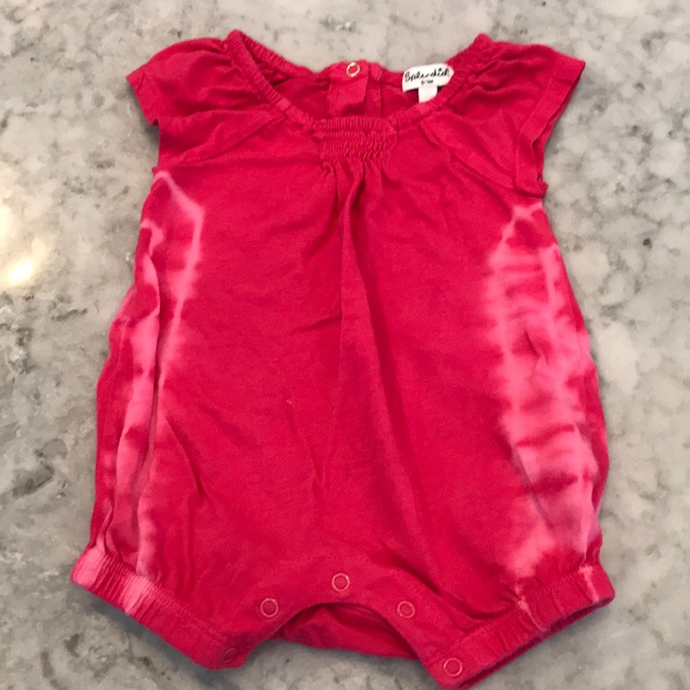 Tie dye romper